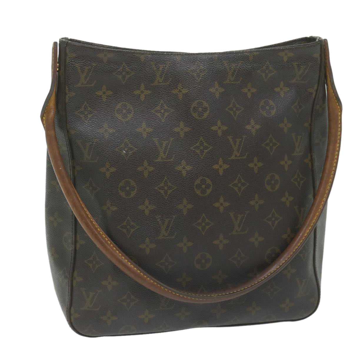 LOUIS VUITTON Monogram Looping GM Shoulder Bag M51145 LV th4374