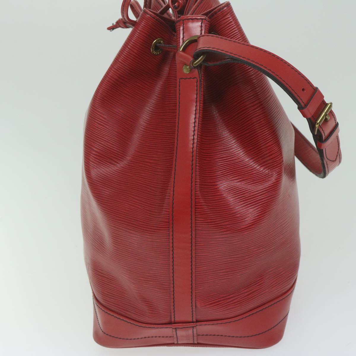 LOUIS VUITTON Epi Noe Shoulder Bag Red M44007 LV th4376