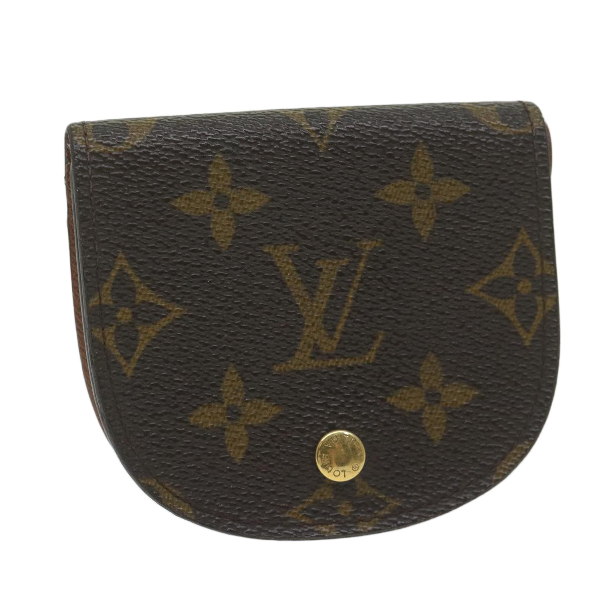 LOUIS VUITTON Monogram Porte Monnaie Guze Coin Purse M61970 LV th4377