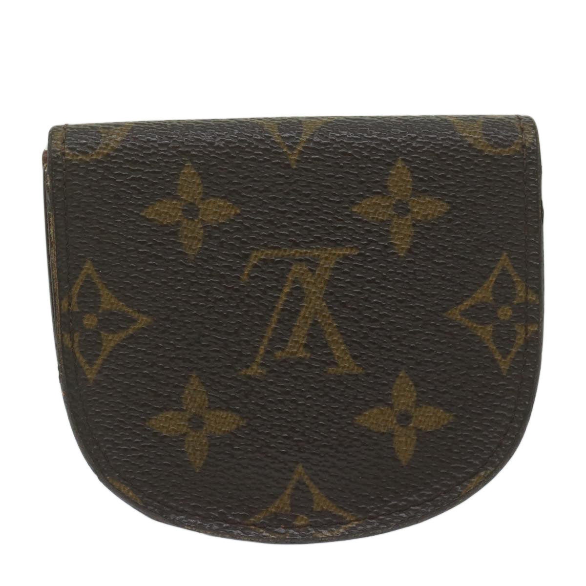 LOUIS VUITTON Monogram Porte Monnaie Guze Coin Purse M61970 LV th4377