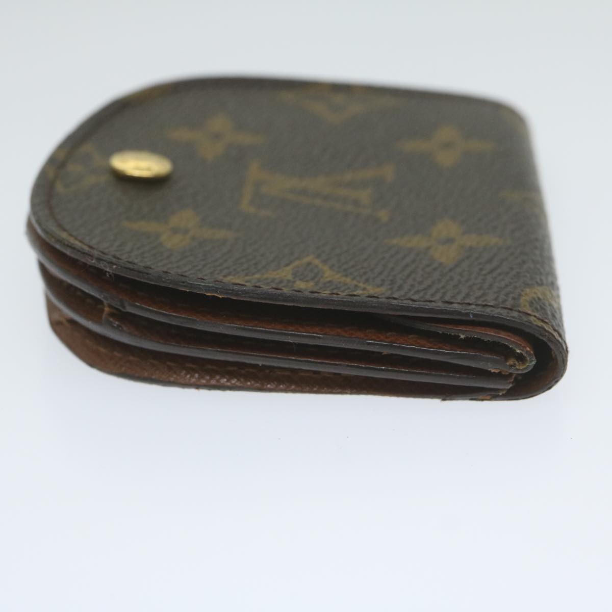 LOUIS VUITTON Monogram Porte Monnaie Guze Coin Purse M61970 LV th4377