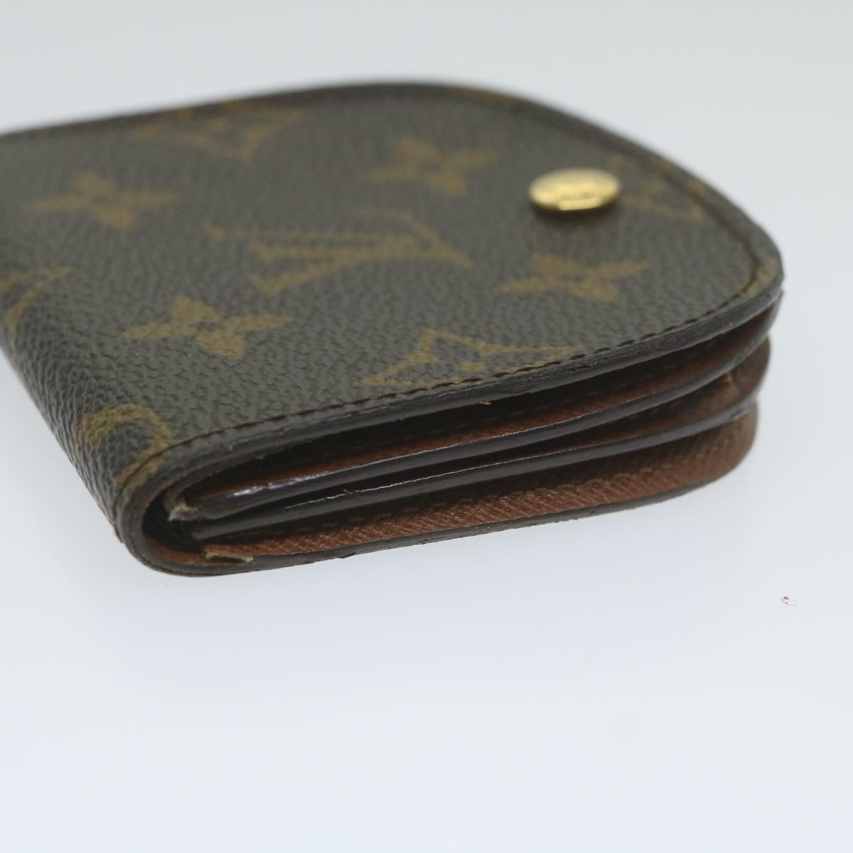 LOUIS VUITTON Monogram Porte Monnaie Guze Coin Purse M61970 LV th4377
