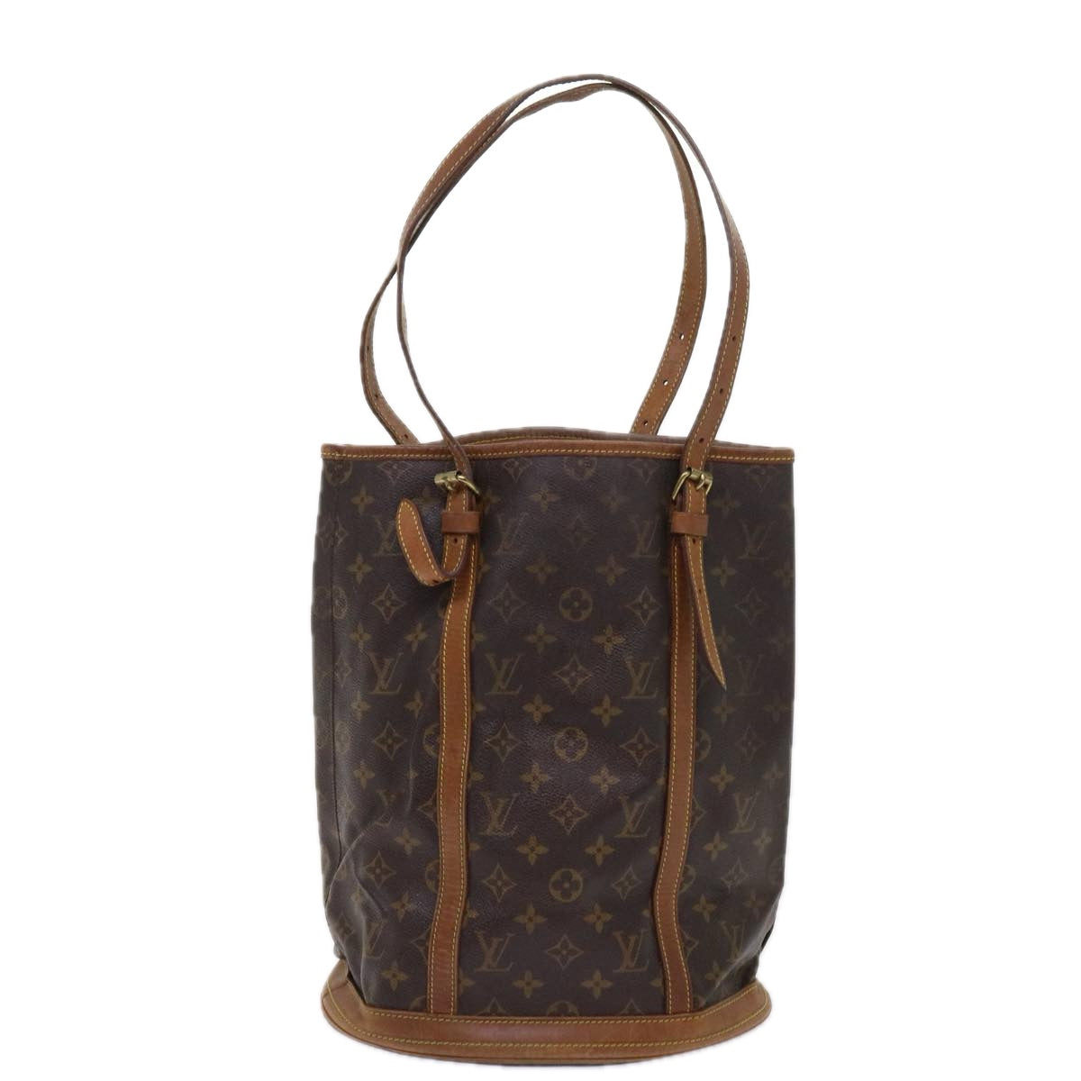 LOUIS VUITTON Monogram Bucket GM Shoulder Bag M42236 LV th4378