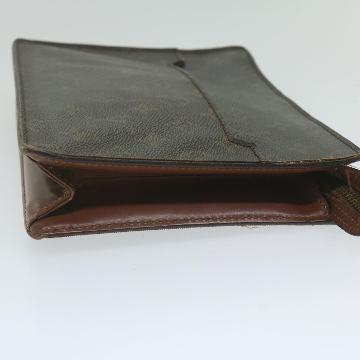LOUIS VUITTON Monogram Pochette Homme Clutch Bag M51795 LV th4392