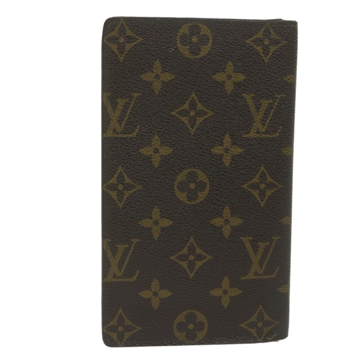 LOUIS VUITTON Monogram Porte Shekie Cartes Credit Long Wallet M62225 th4394