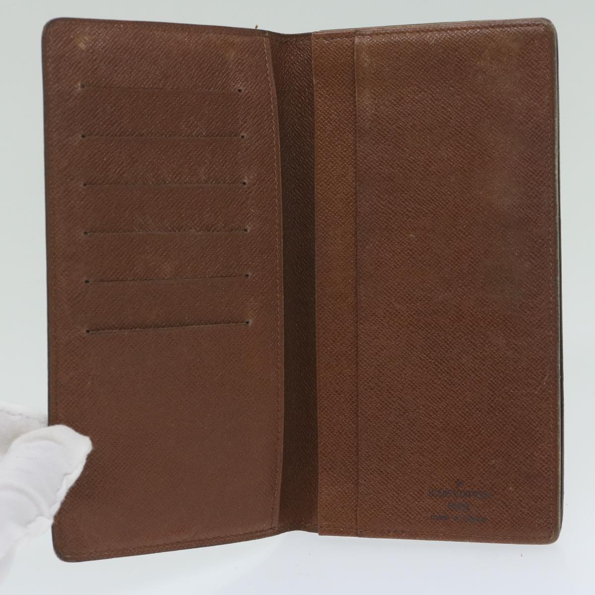 LOUIS VUITTON Monogram Porte Shekie Cartes Credit Long Wallet M62225 th4397