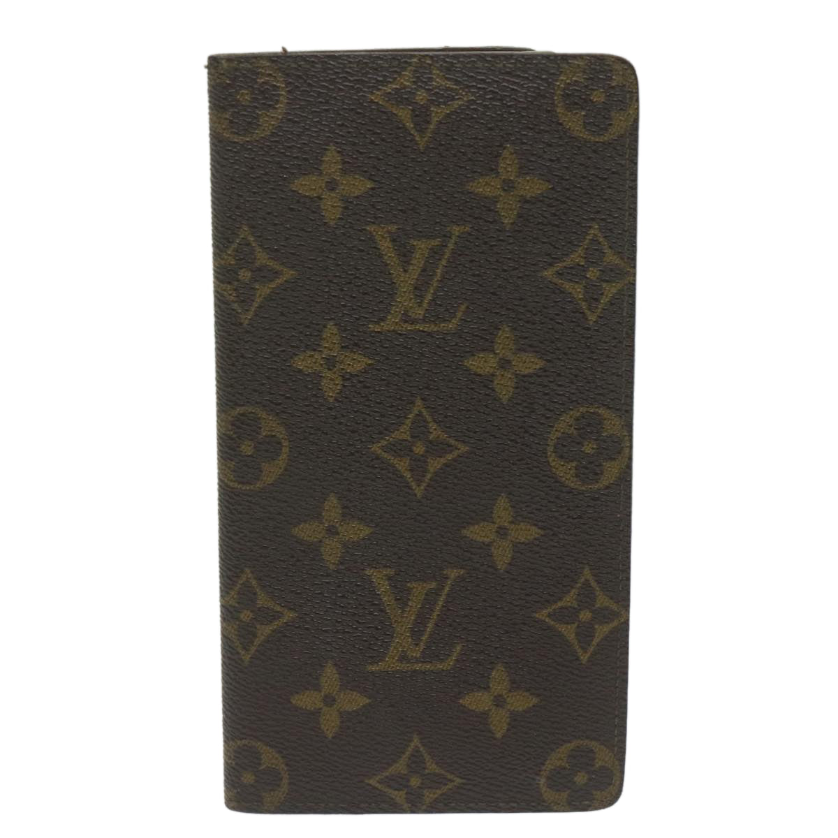 LOUIS VUITTON Monogram Porte Shekie Cartes Credit Long Wallet M62225 th4397