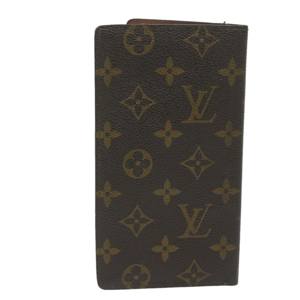 LOUIS VUITTON Monogram Porte Shekie Cartes Credit Long Wallet M62225 th4397