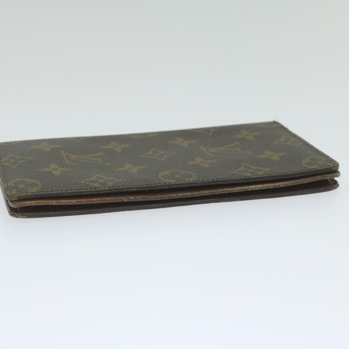 LOUIS VUITTON Monogram Porte Shekie Cartes Credit Long Wallet M62225 th4397