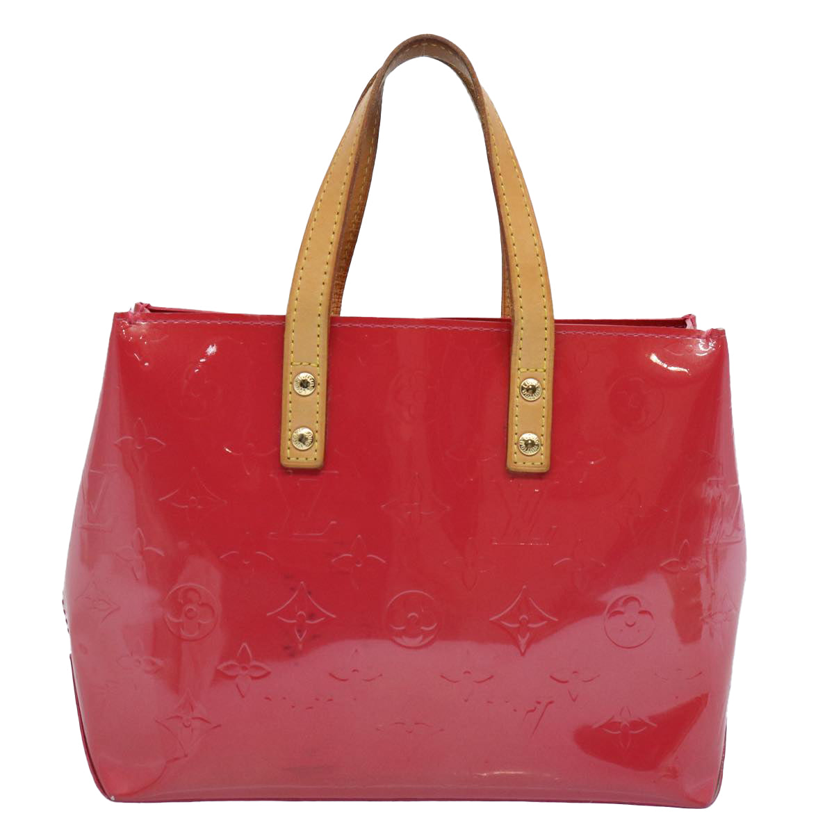 LOUIS VUITTON Monogram Vernis Houston Hand Bag Fran Boise M9135F LV th4400