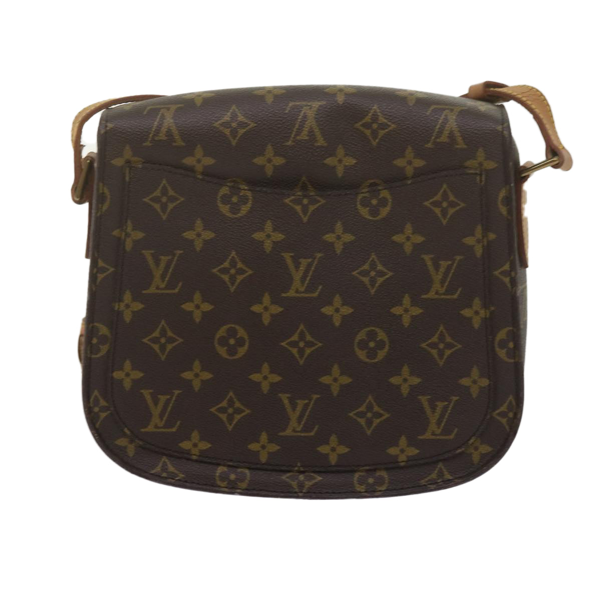 LOUIS VUITTON Monogram Saint Cloud GM Shoulder Bag M51242 LV th4403