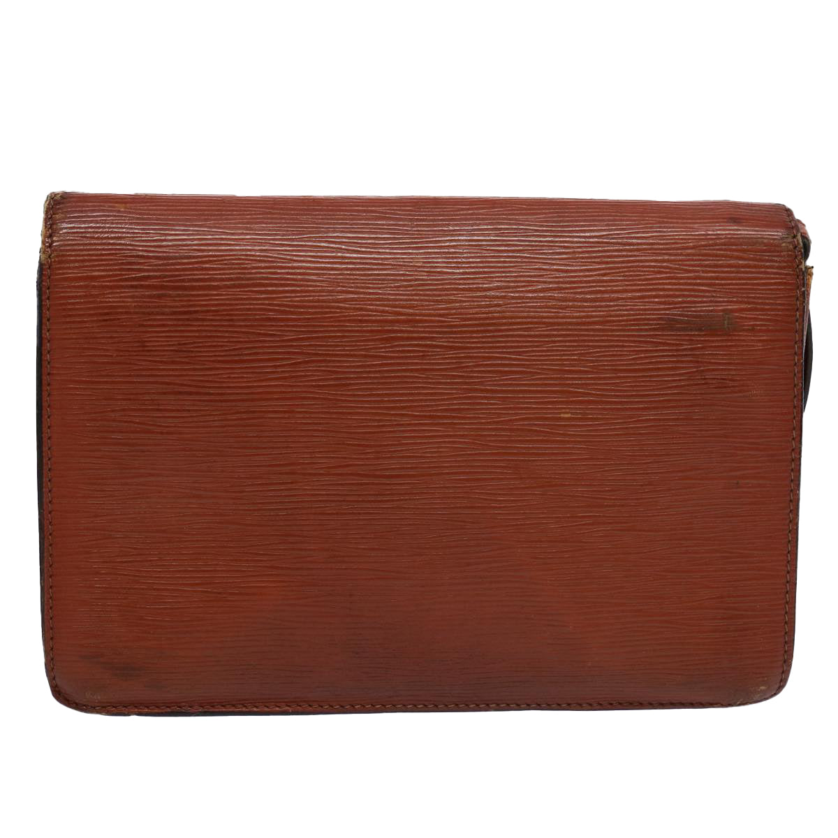 LOUIS VUITTON Epi Serie Dragonne Hand Bag Brown M52618 LV th4420