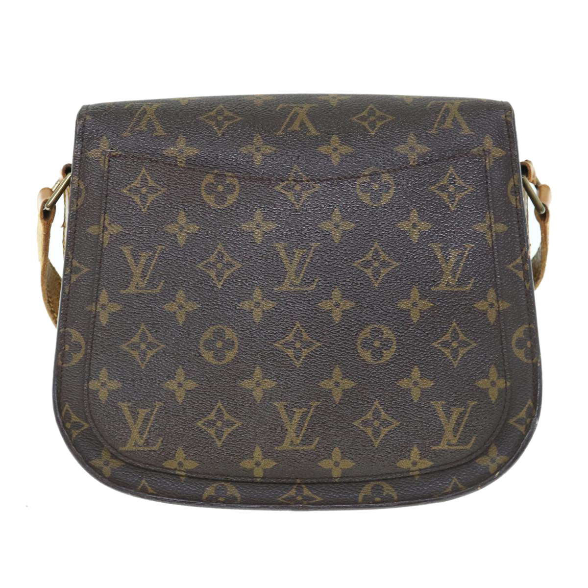 LOUIS VUITTON Monogram Saint Cloud GM Shoulder Bag M51242 LV th4452
