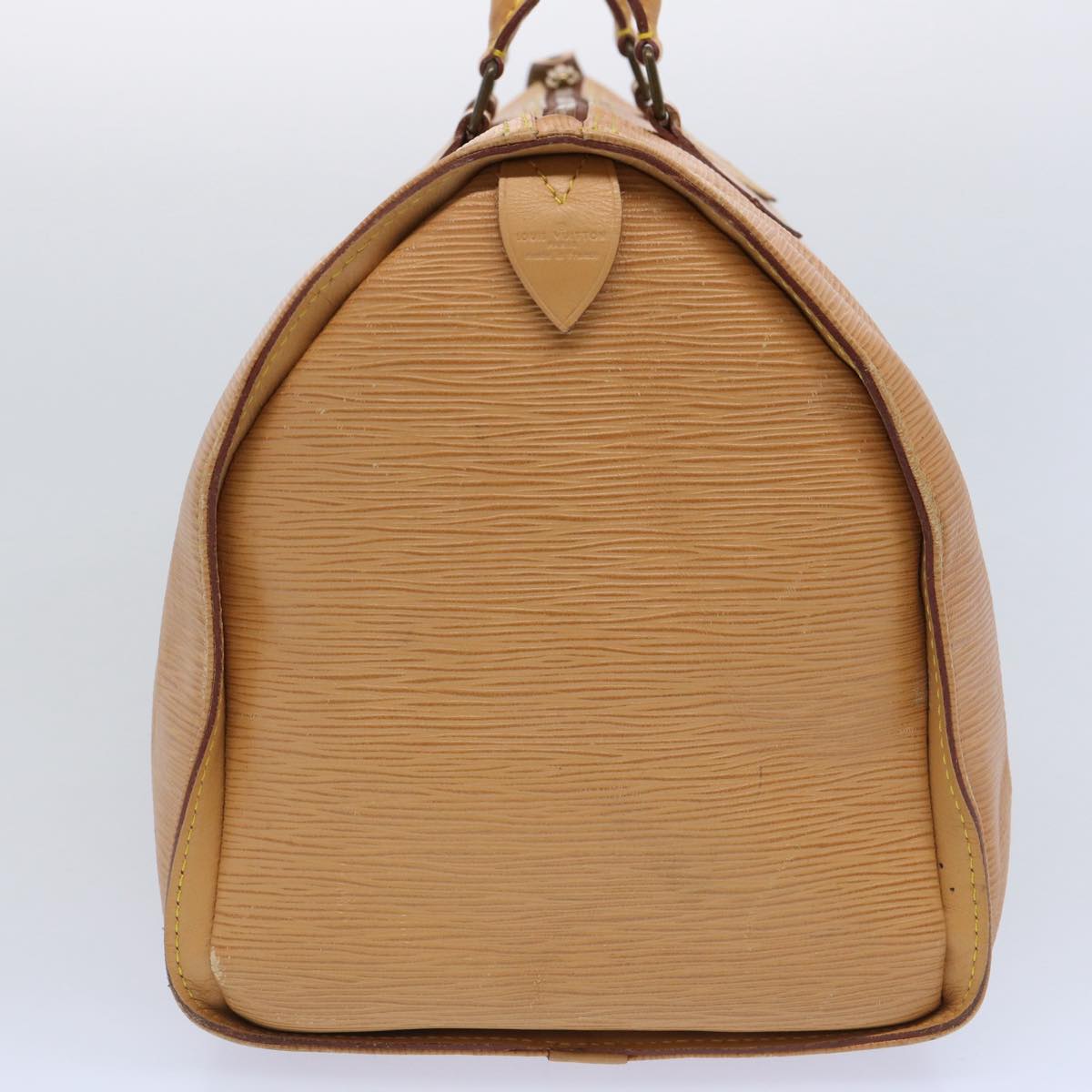 LOUIS VUITTON Epi Speedy 35 Hand Bag Vintage Beige LV th4473