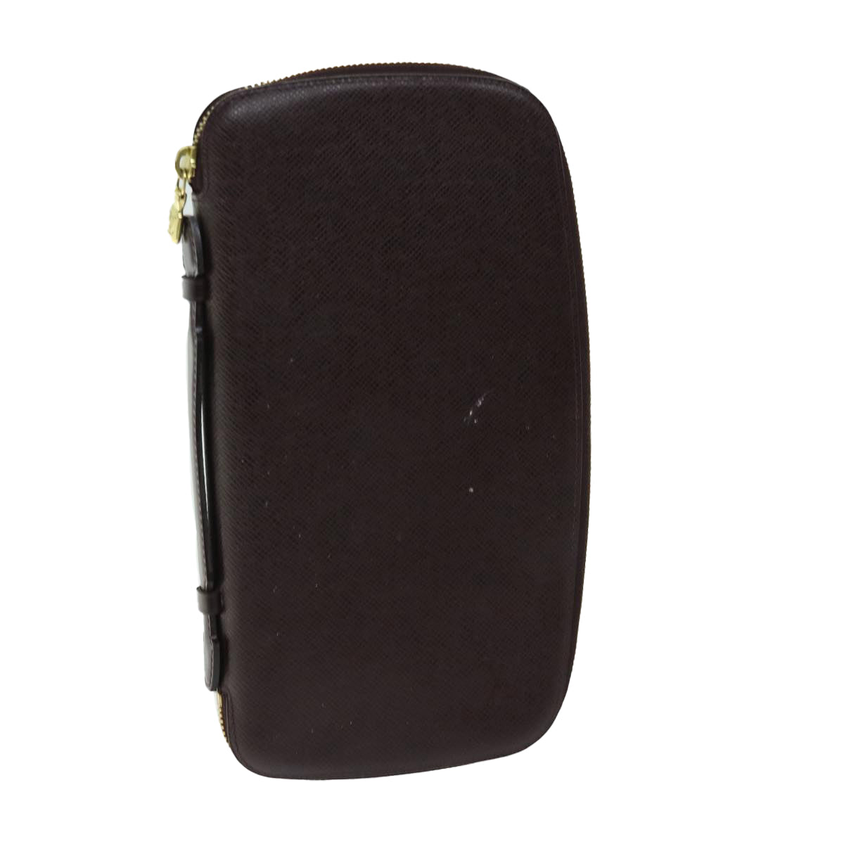 LOUIS VUITTON Taiga Organizer Atoll Travel Case Acajou M30656 LV th4595