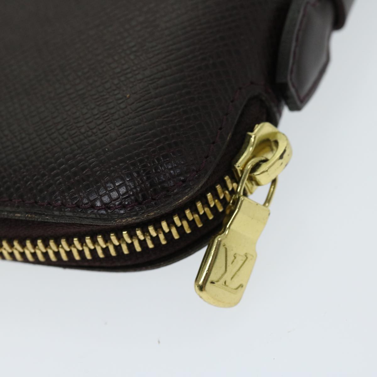 LOUIS VUITTON Taiga Organizer Atoll Travel Case Acajou M30656 LV th4595