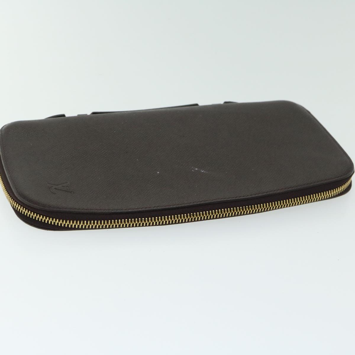 LOUIS VUITTON Taiga Organizer Atoll Travel Case Acajou M30656 LV th4595
