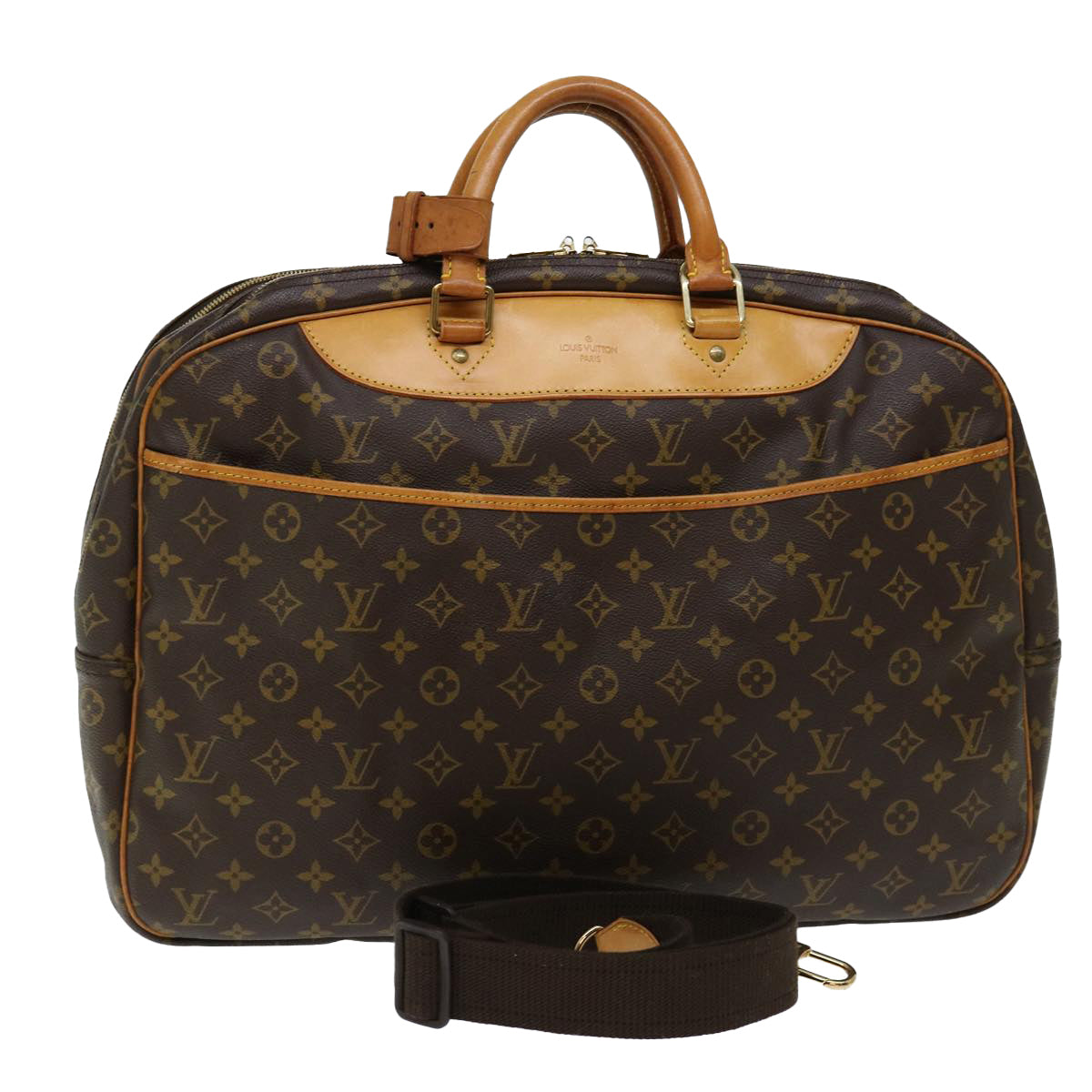 LOUIS VUITTON Monogram Alize 24H Boston Bag M41399 LV th4638