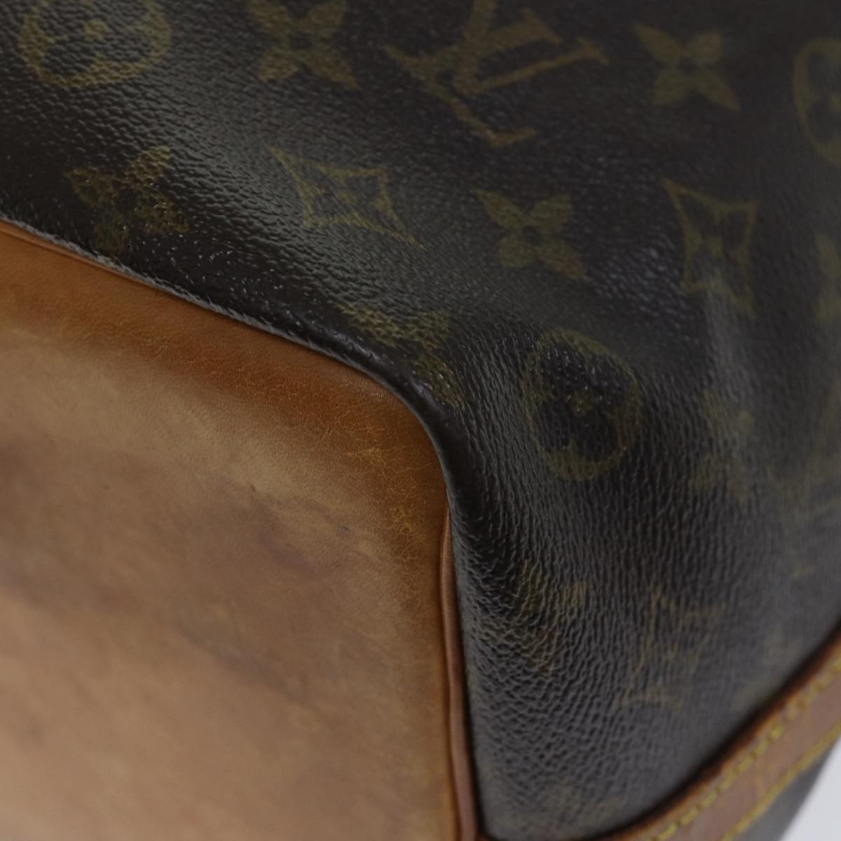 LOUIS VUITTON Monogram Petit Noe Shoulder Bag M42226 LV th4645