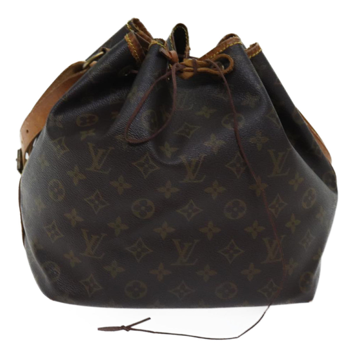 LOUIS VUITTON Monogram Petit Noe Shoulder Bag M42226 LV th4645
