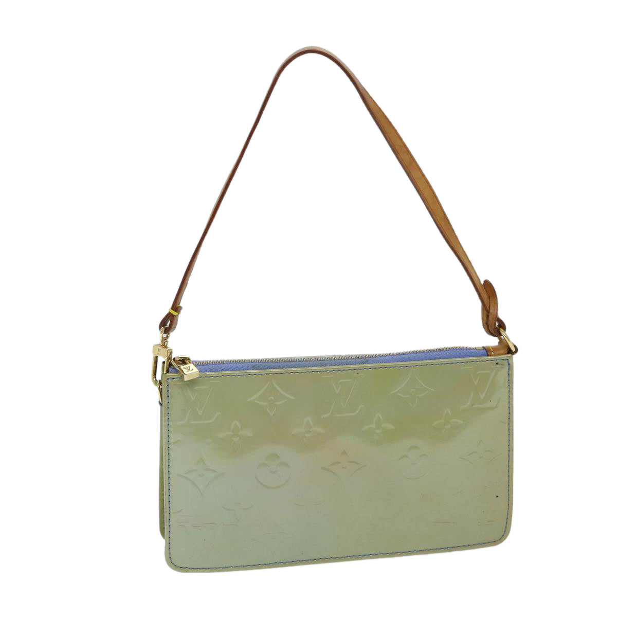 LOUIS VUITTON Monogram Vernis Lexington Pouch Lavande M91222 LV th4724