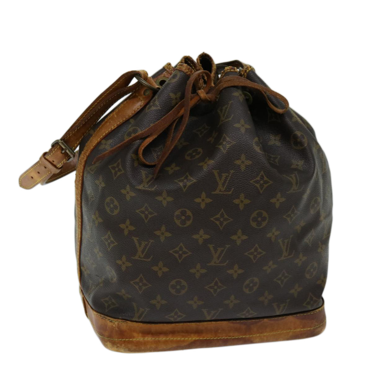 LOUIS VUITTON Monogram Noe Shoulder Bag M42224 LV th4725