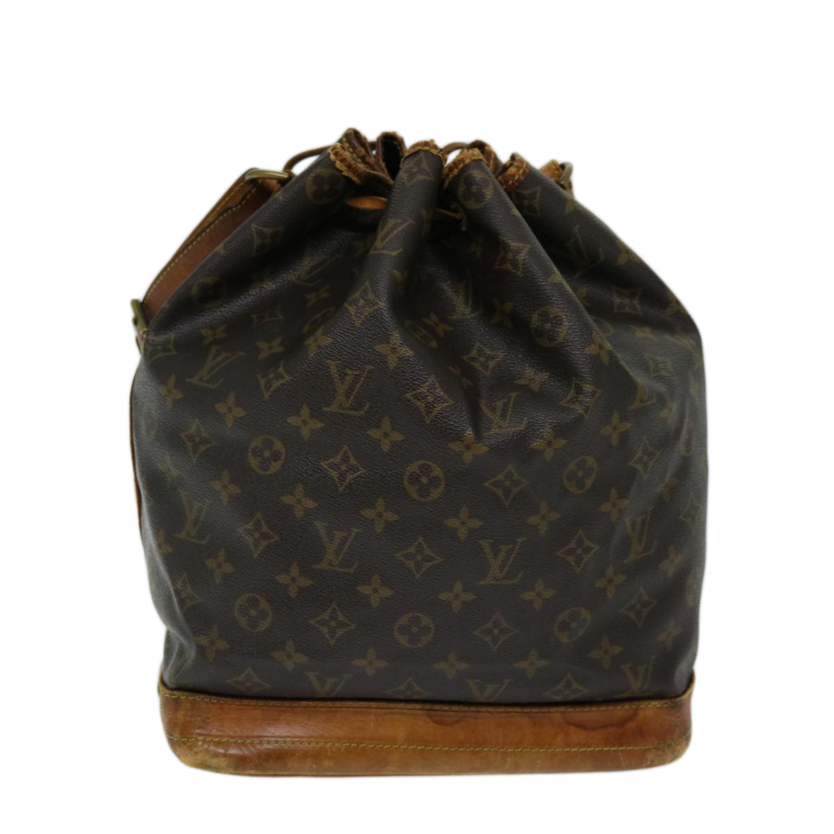 LOUIS VUITTON Monogram Noe Shoulder Bag M42224 LV th4725