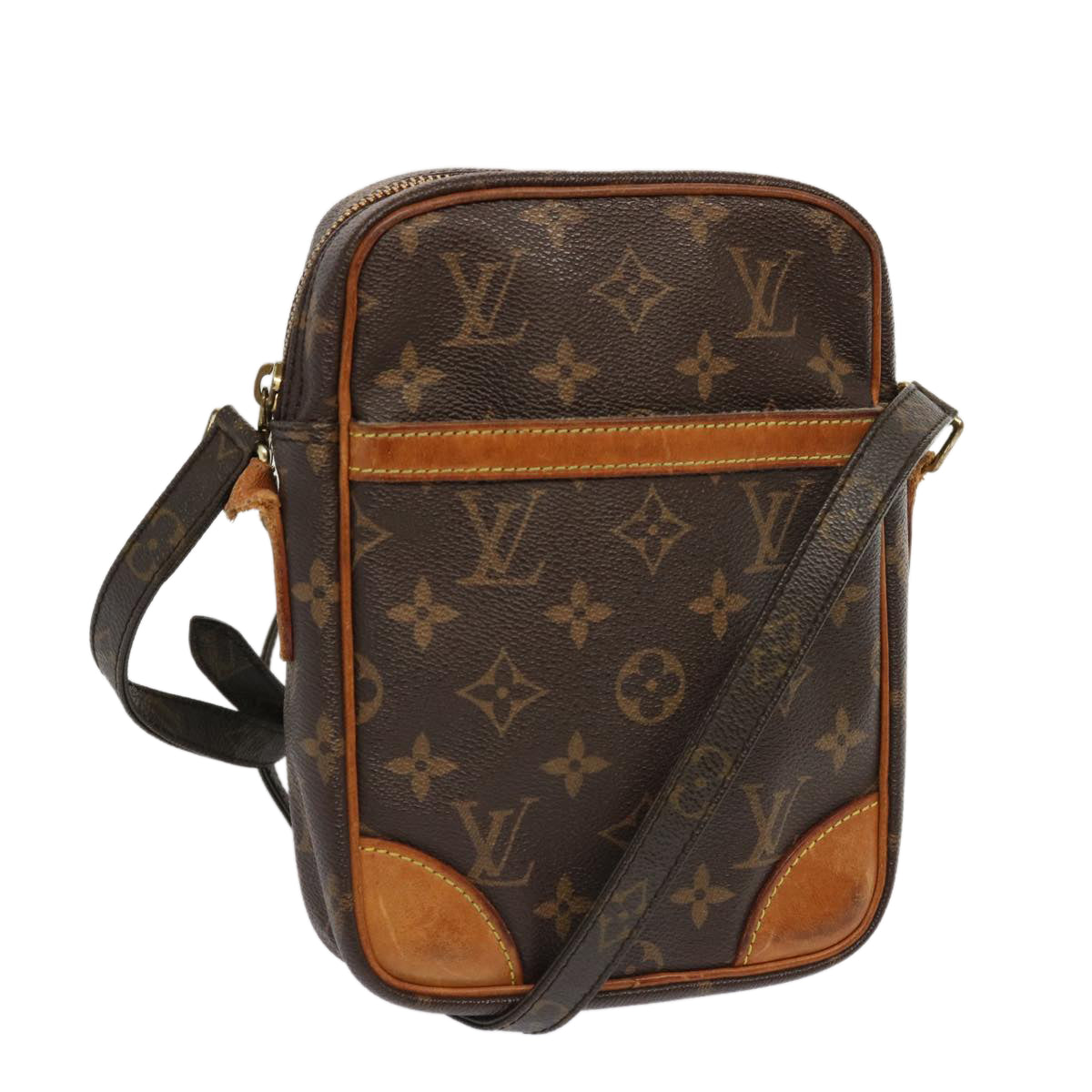 LOUIS VUITTON Monogram Danube Shoulder Bag M45266 LV th4730