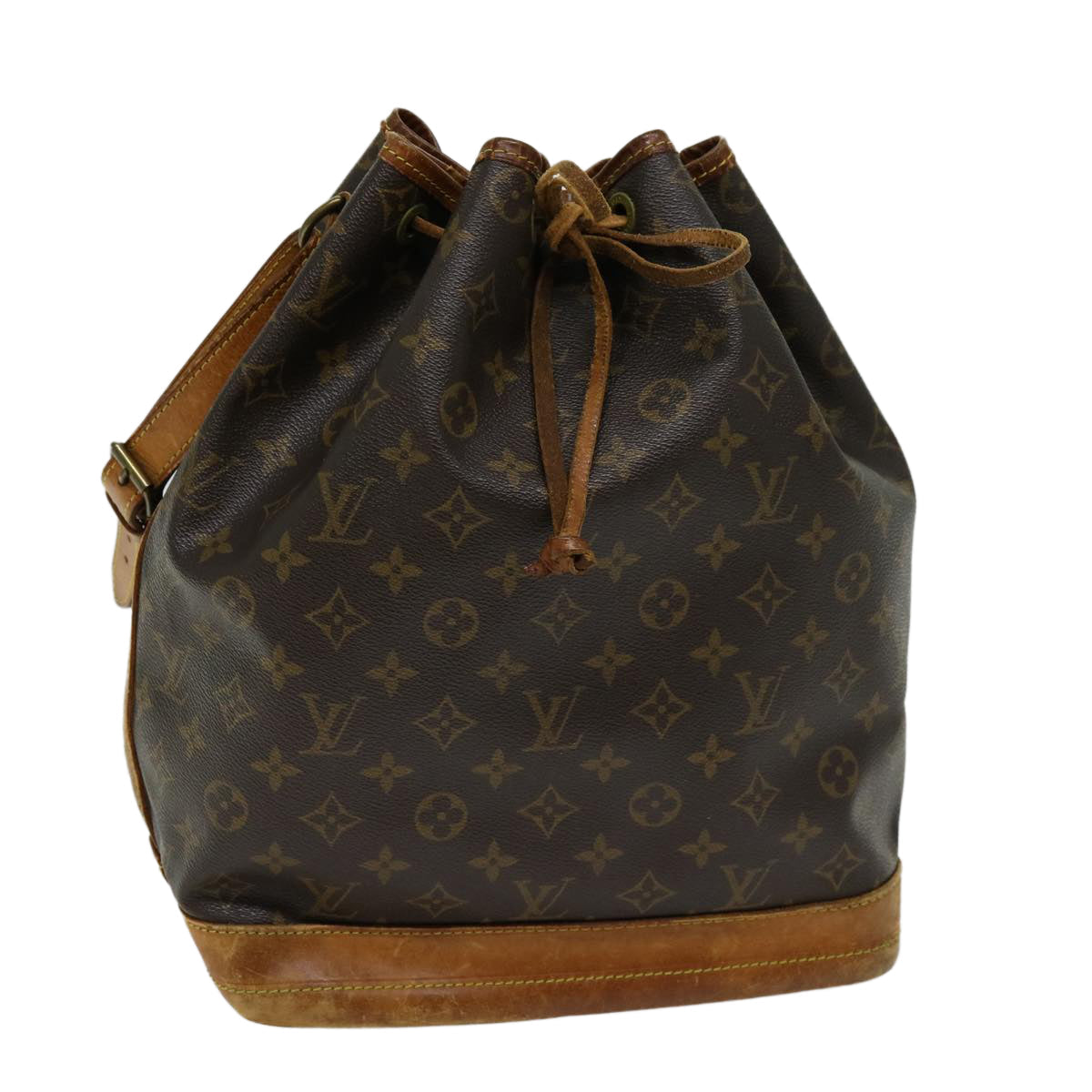 LOUIS VUITTON Monogram Noe Shoulder Bag M42224 LV th4737