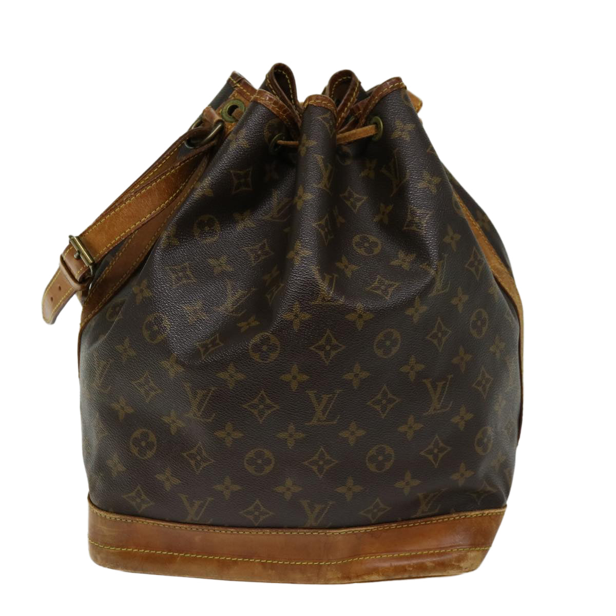 LOUIS VUITTON Monogram Noe Shoulder Bag M42224 LV th4737