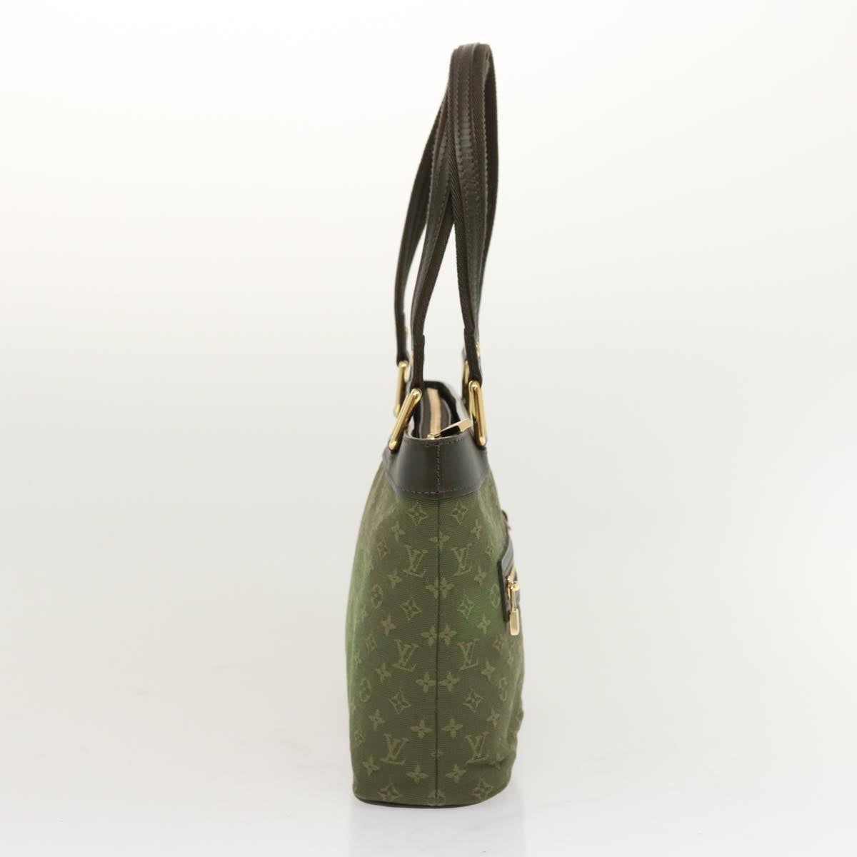LOUIS VUITTON Monogram Mini Lucille PM Hand Bag TST Khaki M92682 LV th4738