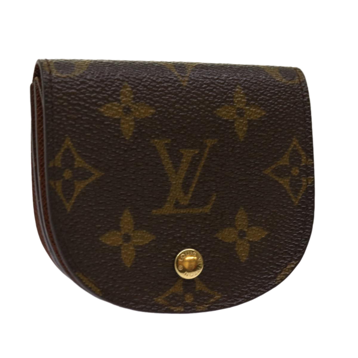 LOUIS VUITTON Monogram Porte Monnaie Guze Coin Purse M61970 LV th4749