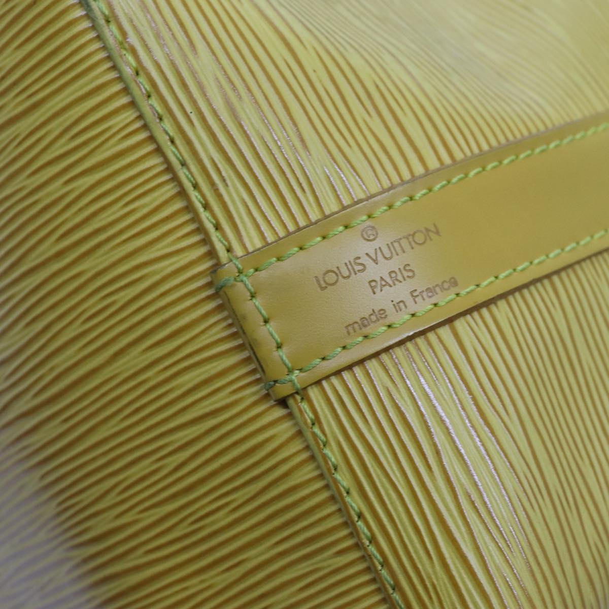 LOUIS VUITTON Epi Petit Noe Shoulder Bag Tassili Yellow M44109 LV th4754