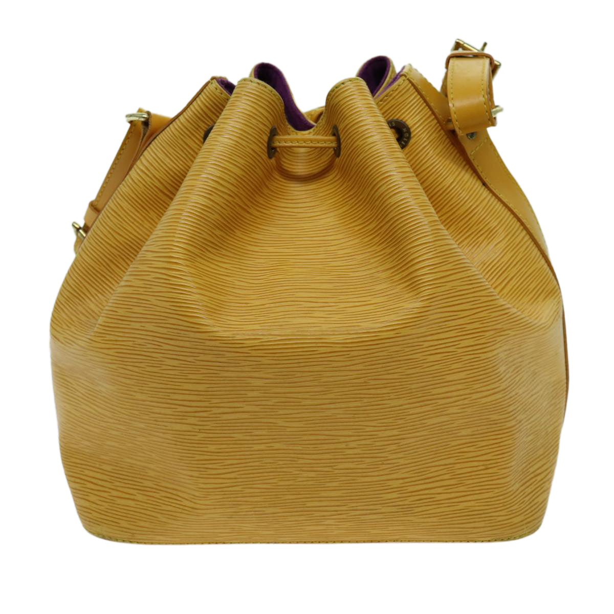 LOUIS VUITTON Epi Petit Noe Shoulder Bag Tassili Yellow M44109 LV th4754