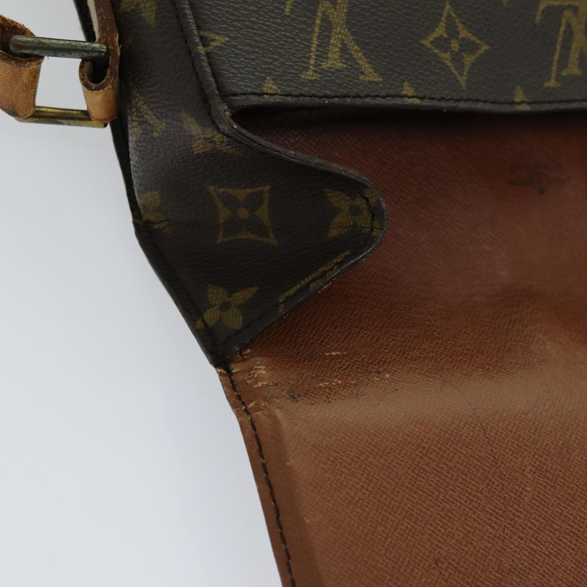 LOUIS VUITTON Monogram Saint Cloud GM Shoulder Bag M51242 LV th4755