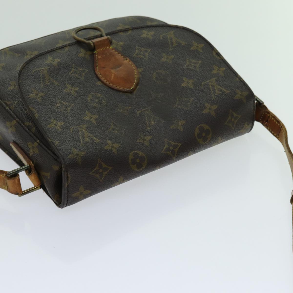 LOUIS VUITTON Monogram Saint Cloud GM Shoulder Bag M51242 LV th4755