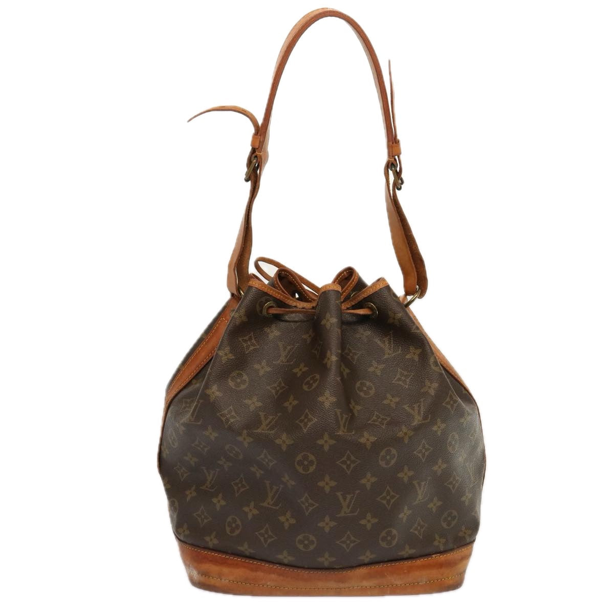 LOUIS VUITTON Monogram Noe Shoulder Bag M42224 LV th4758