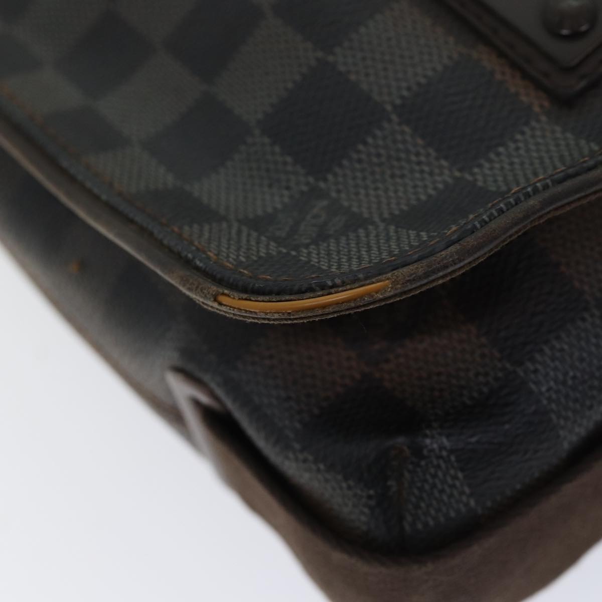 LOUIS VUITTON Damier Ebene Brooklyn PM Shoulder Bag N51210 LV th4765