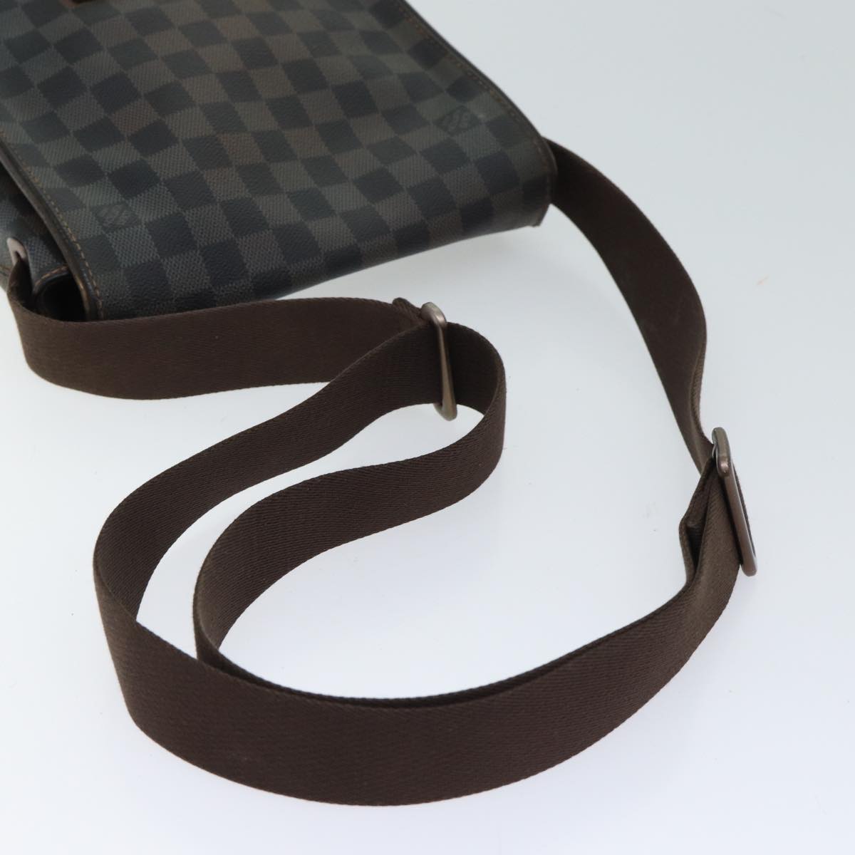 LOUIS VUITTON Damier Ebene Brooklyn PM Shoulder Bag N51210 LV th4765