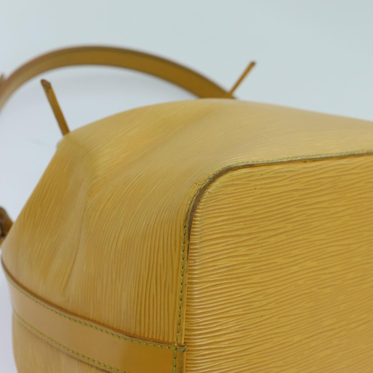 LOUIS VUITTON Epi Petit Noe Shoulder Bag Tassili Yellow M44109 LV th4766