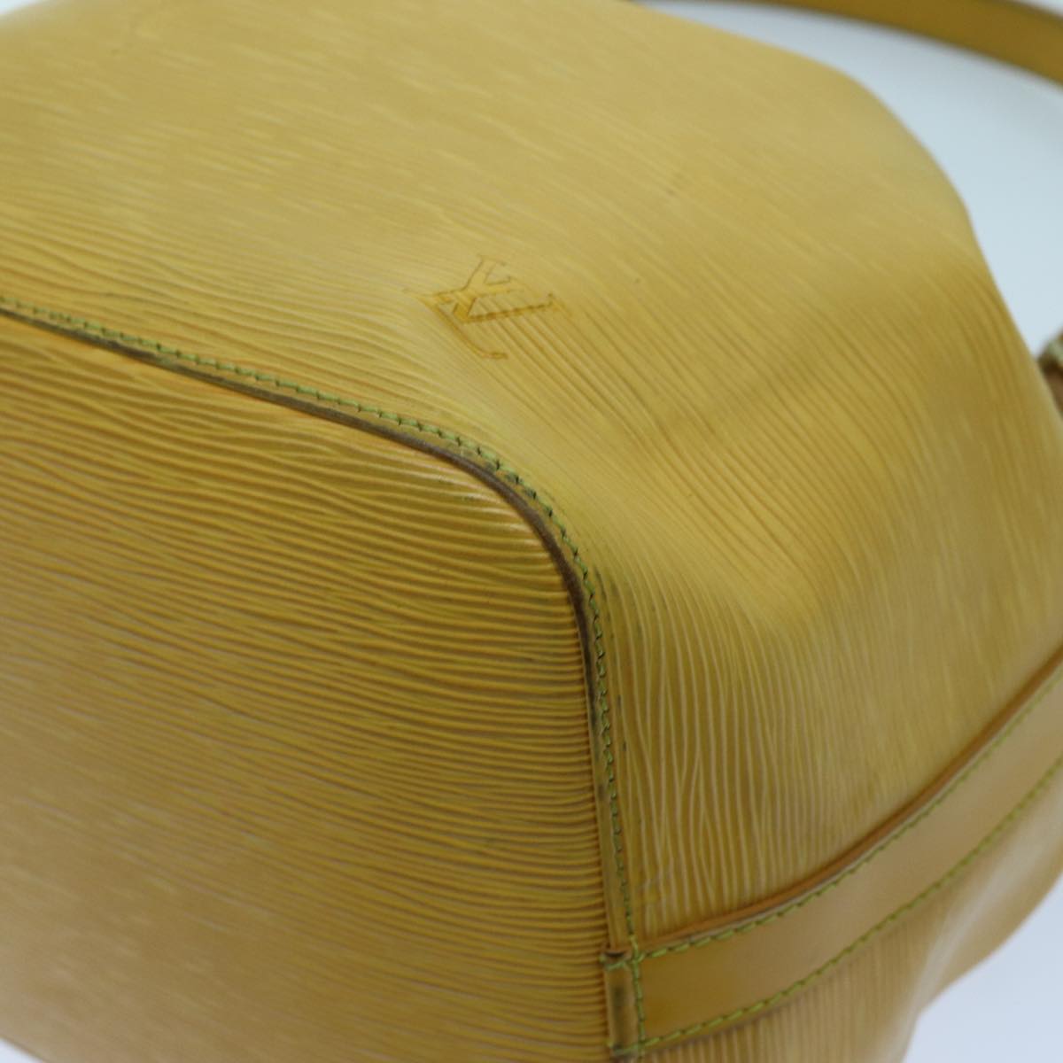LOUIS VUITTON Epi Petit Noe Shoulder Bag Tassili Yellow M44109 LV th4766