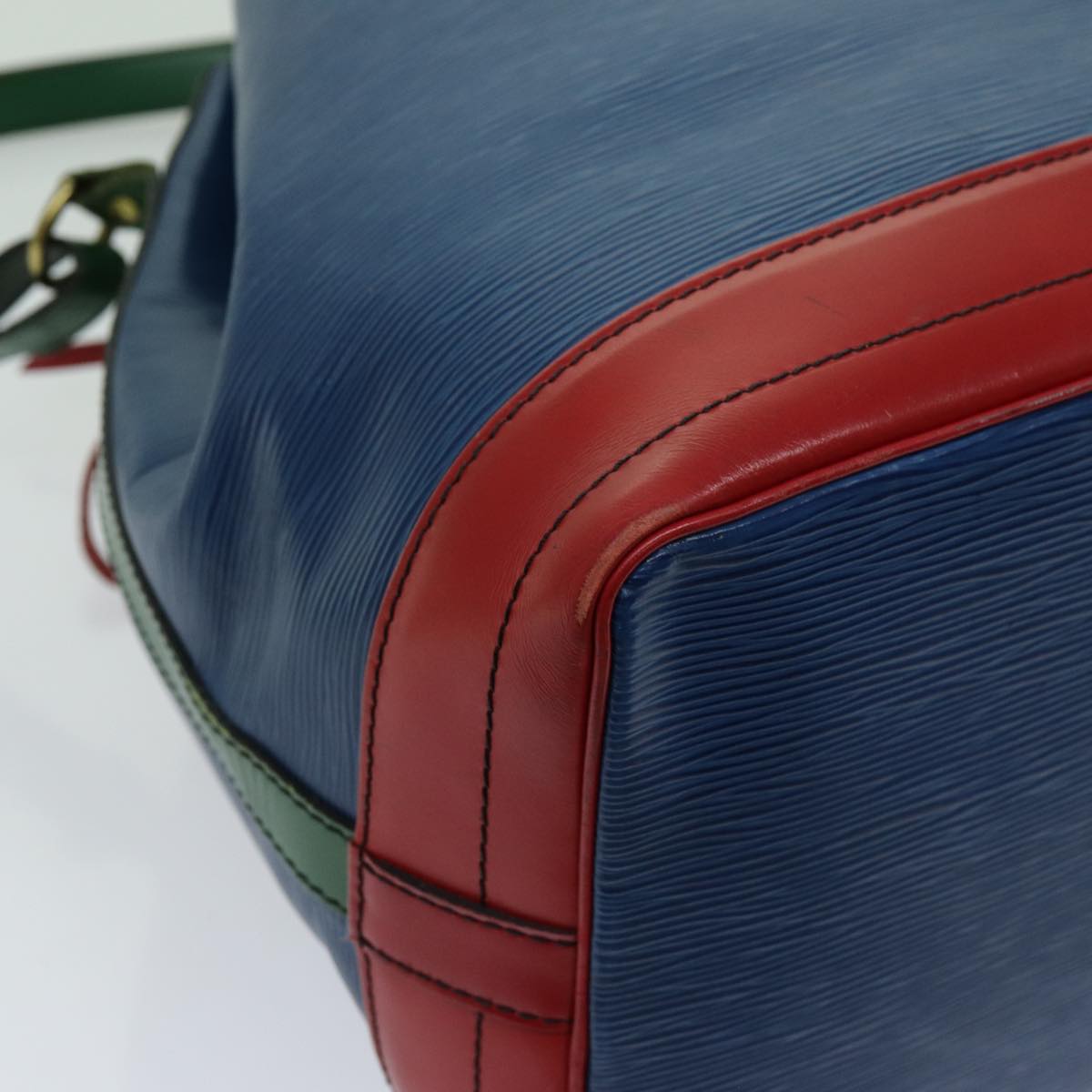 LOUIS VUITTON Epi Toriko Color Noe ShoulderBag Red Blue Green M44084 th4767