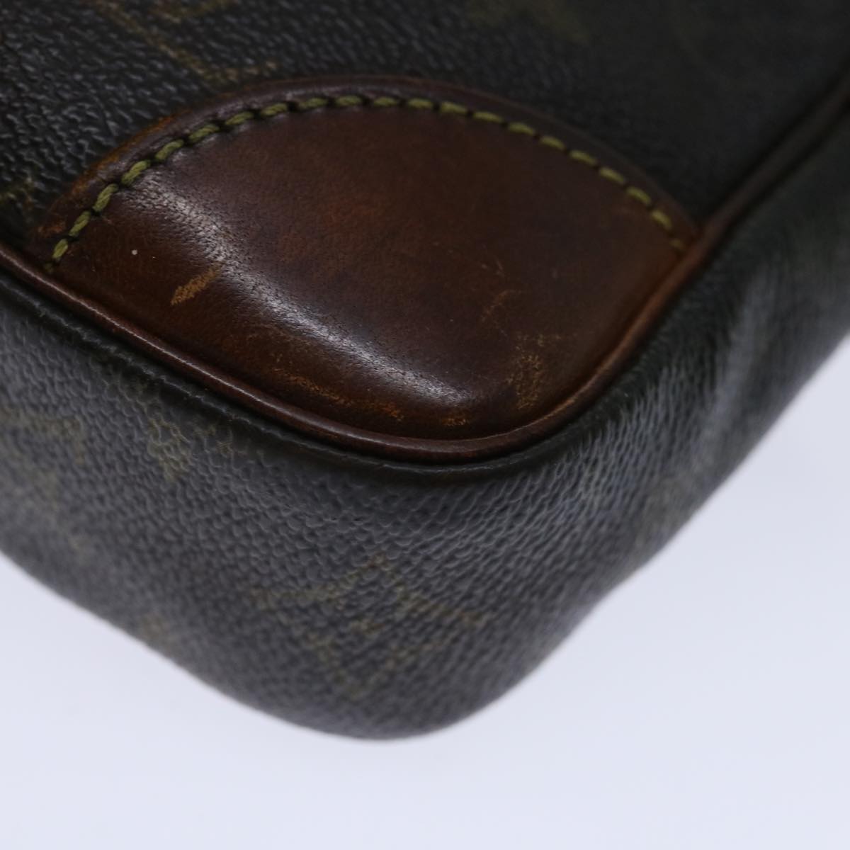 LOUIS VUITTON Monogram Marly Dragonne GM Clutch Bag M51825 LV th4769