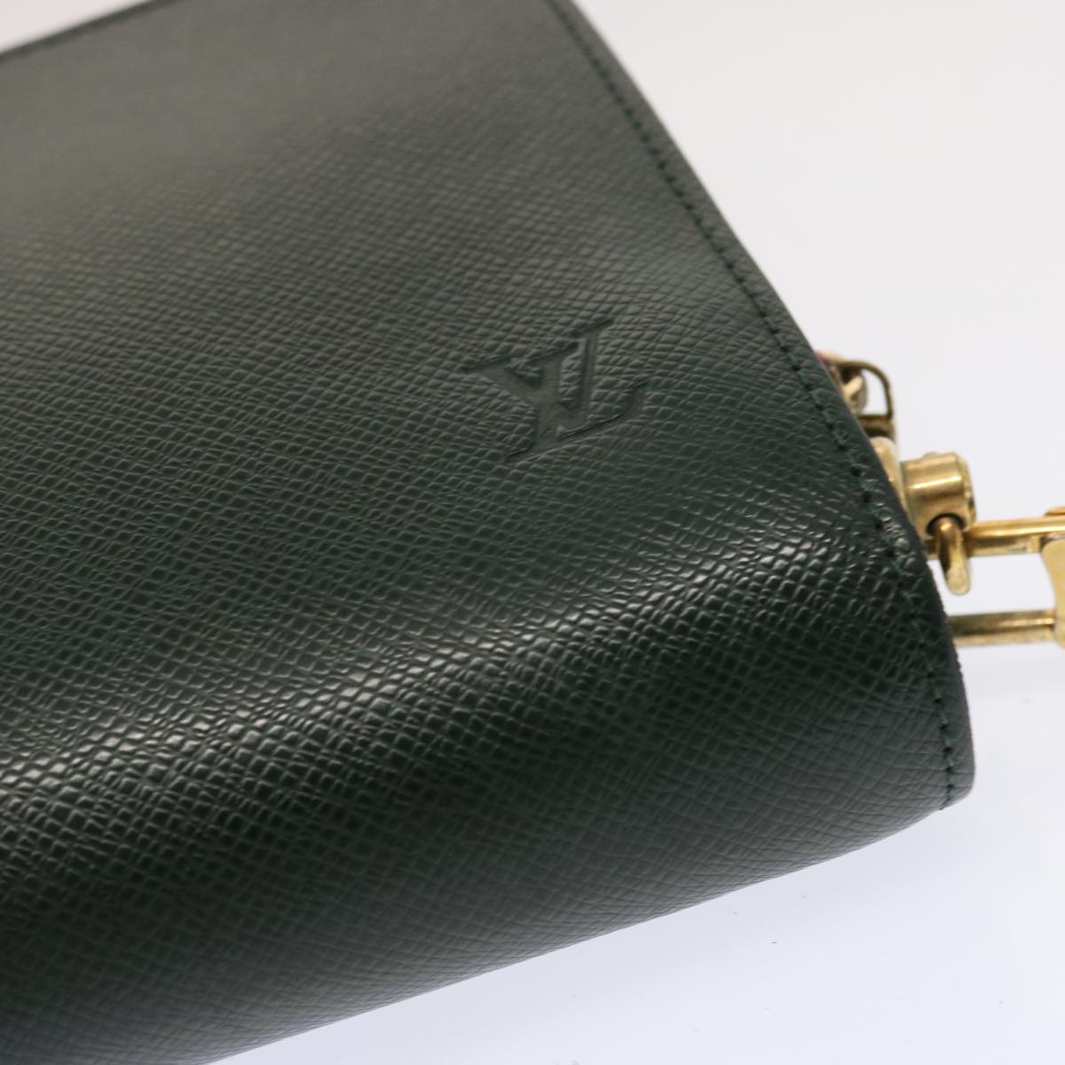 LOUIS VUITTON Taiga Baikal Clutch Bag Epicea M30184 LV th4770