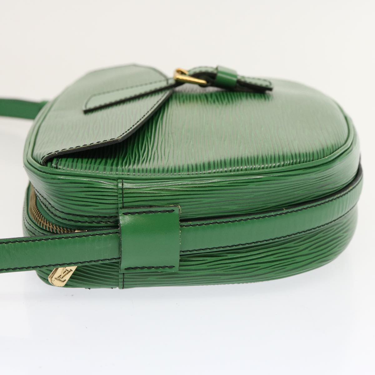 LOUIS VUITTON Epi Jeune Fille MM Shoulder Bag Green M52154 LV th4771