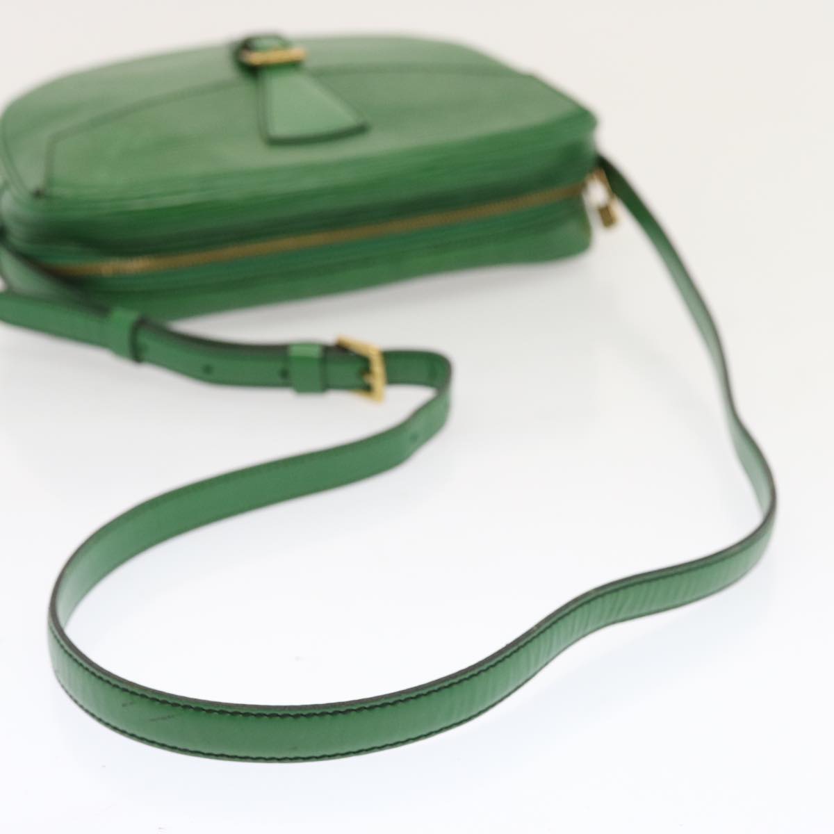 LOUIS VUITTON Epi Jeune Fille MM Shoulder Bag Green M52154 LV th4771