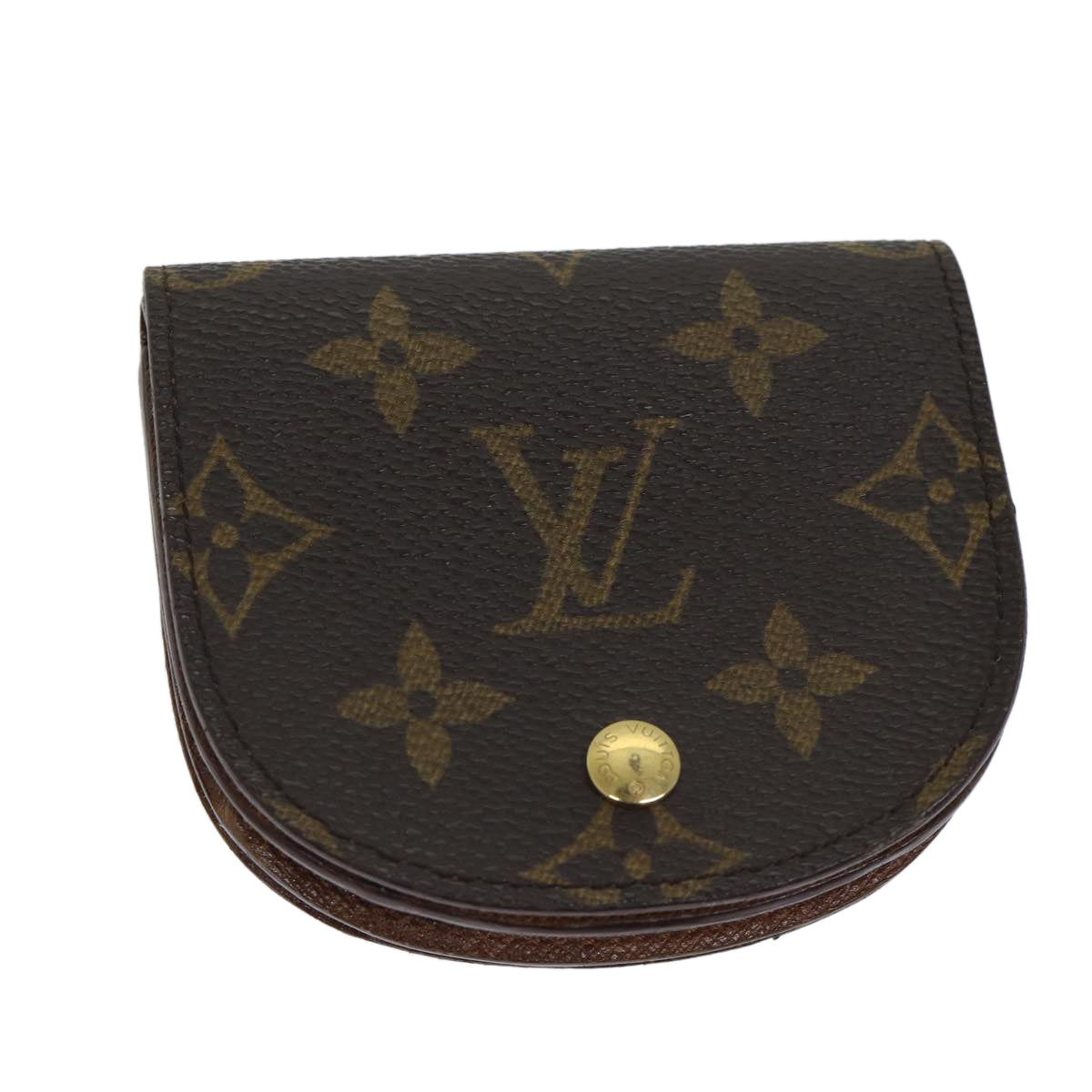 LOUIS VUITTON Monogram Porte Monnaie Guze Coin Purse M61970 LV th4787