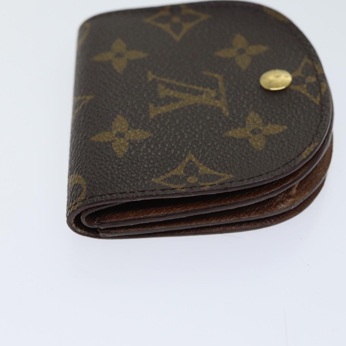LOUIS VUITTON Monogram Porte Monnaie Guze Coin Purse M61970 LV th4787