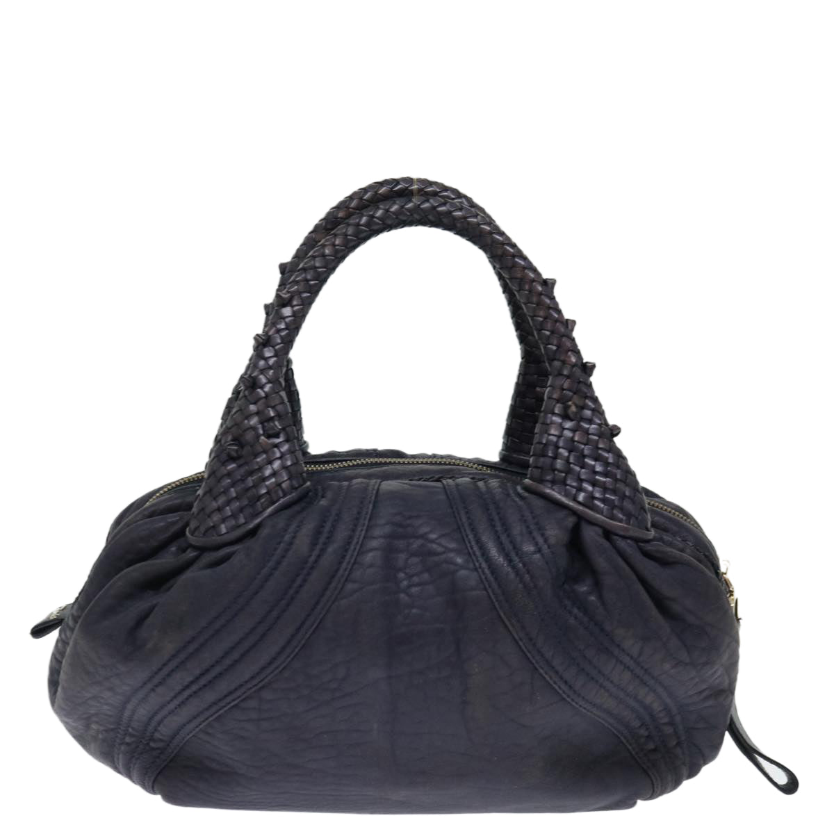 Luxury Fendi Spy bag Hand Bag Leather Purpleth4808