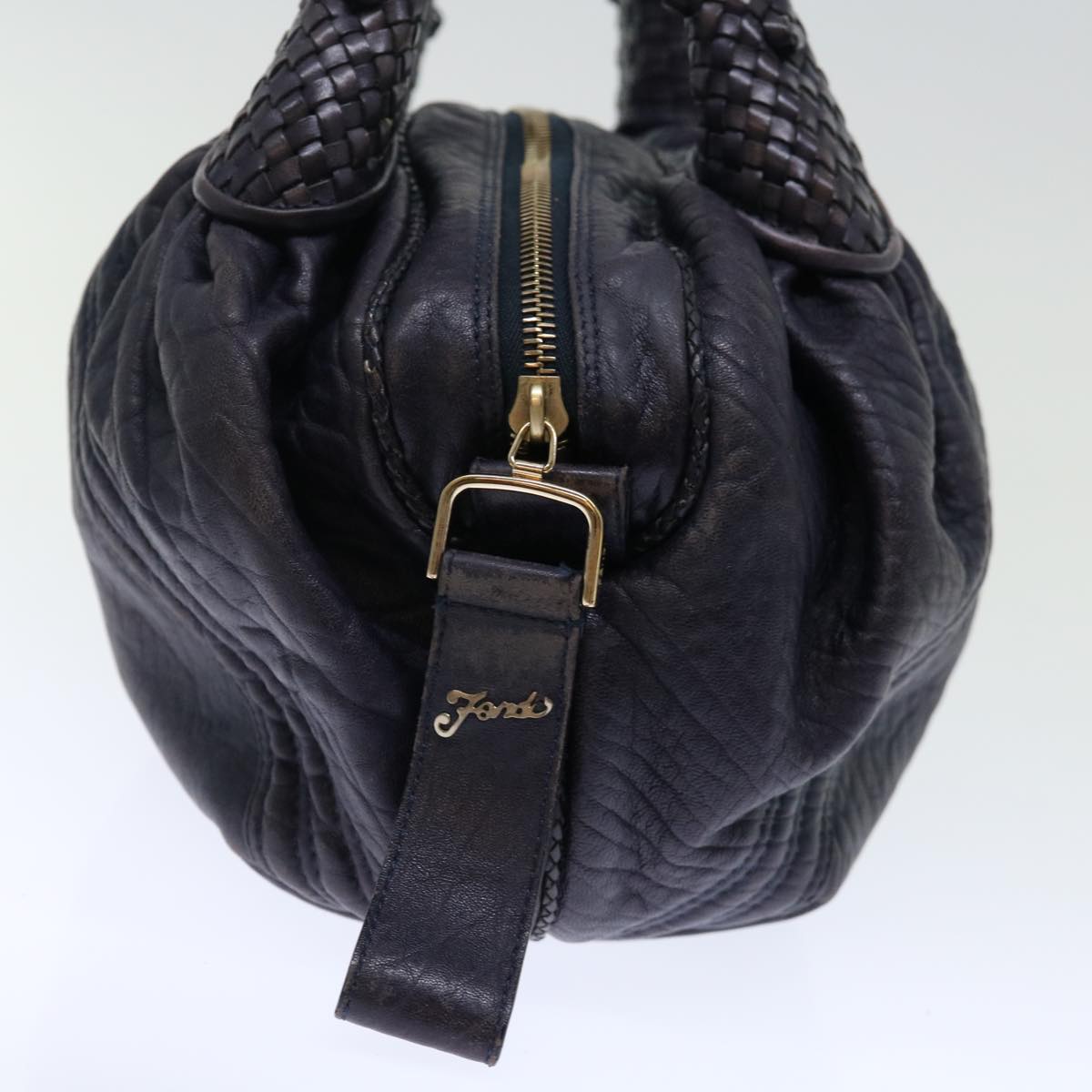 Luxury Fendi Spy bag Hand Bag Leather Purpleth4808